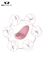 SMT1216 - Lưỡi rung tình yêu có gai dài 9.19 cm dùng sạc chống nước
