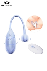 SMT1243 - Trứng rung silicon dài 180mm điều khiển từ xa chống nước