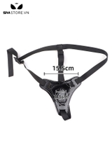 SMT1649 - Dây đai đeo dương vật chất liệu da bóng có thể chỉnh