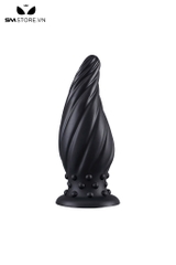 SMT1291 - Butt plug cắm hậu môn silicon hình xoắn ốc phích có gai