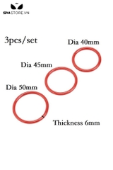 SMT3216 - Vòng đeo dương vật silicon đàn hồi co giãn có 4 kích cỡ