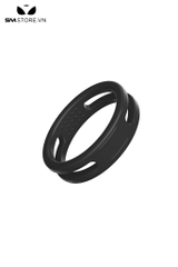 SMT627 - Vòng đeo dương vật cao su màu đen với 6 kích cỡ