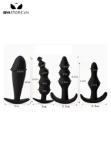 SMT1971 - Bộ 4 cái phích cắm silicon mềm dẻo siêu kích thích