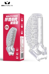SMT517 - Bao cao su đôn dên mai rùa nhiều gai silicon dài 11.5 cm