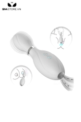 SMT527 - Máy rung âm đạo hình bowling với 10 chế độ bú dài 15.4cm