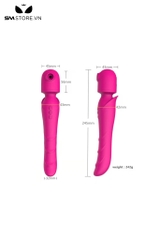 SMT1924 - Máy rung hút đầu dương vật có 10 chế độ dài 24.5cm