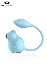 SMT2789 - Máy rung hút 2 đầu có 10 chế độ sạc điện dài 29cm