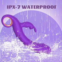 SMT2729 - Máy rung tai thỏ cầm tay có 10 chế độ dài 221mm sạc điện