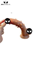 SMT932 - Dương vật giả silcion có gai siêu mềm và đế dính tường