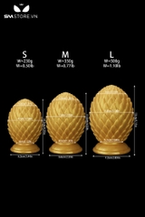 SMT2935 - Anal huge hình bông hoa cúc silicon có 3 kích cỡ