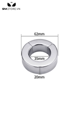 SMT620 - Tạ đeo tinh hoàn thiết kế có nam châm tháo rời với 5 size