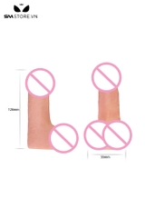SMT1648 - Dương vật giả Love Story silicon siêu mềm dài 12.6cm