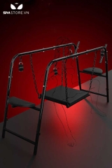 SMT992 - Xích đu BDSM cố định tư thế trói tay chân kèm đệm ngồi
