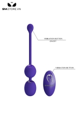 SMT2722 - Bóng tập kegel pretty love dài 85mm điều khiển từ xa