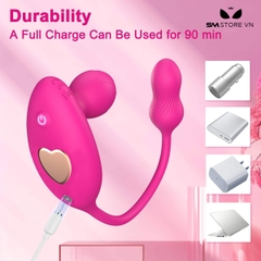 SMT2011 - Máy rung 2 đầu bằng silicon mềm kích thích điểm G