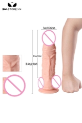 SMT2889 - Dương vật giả khủng lồ siêu dài có đế dính tường đường kính 7cm