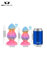 SMT1285 - Butt plug phích cắm hậu môn phát sáng có 2 kích cỡ