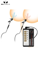 SMT1693 - Kẹp núm vú kích điện chất liệu kim loại dài 5.7cm