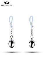 SMT2659 - Kẹp núm vú dạng thít mix dây xích và quả bóng