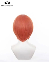 SMP162 - Tóc giả anime Gintama Kagura cosplay ngắn màu đỏ cam