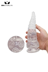 SMT436 - Dương vật giả vòi bạch tuộc màu trắng chất liệu silicon mềm