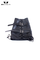 SMT281 - Bộ cố định tư thế chân legbinder giả da PU dài 32cm