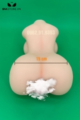 SMT442 - Búp bê tình dục bán thân silicon có âm đạo và 5 kích cỡ