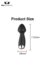 SMT1846 - Máy rung mini ngụy trang cây nấm silicon dài 11.2cm
