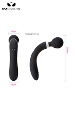 SMT1758 - Máy rung 10 tần số 2 đầu chày silicon dài 20.1cm