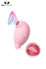 SMT2735 - Máy hút âm đạo có lưỡi liếm và 10 chế độ rung sạc điện