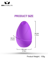 SMT2809 - Máy hút âm đạo mini có 10 chế độ dài 95mm sạc điện