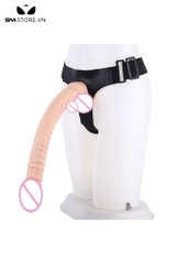 SMT1619 - Dương vật giả có gân siêu dài 41cm silicon liền quần