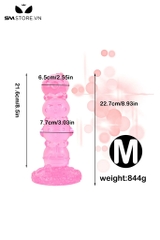 SMT1340 - Dương vật giả silicon uốn dẻo ngụy trang con heo
