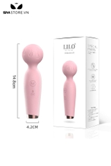 SMT469 - Chày rung silicon hình kem màu hồng dài 14.8cm