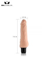 SMT1904 - Dương vật giả silicon Lovetoy dài 21.5cm đế hút chân không