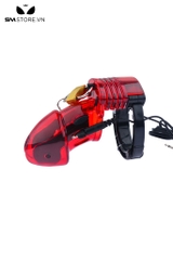 SMT2472 - Khóa dương vật kích điện bằng nhựa kèm sốc điện