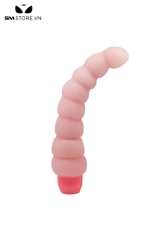SMT1717 - Anal bead hậu môn bằng silicon dài 19cm có núm xoay chỉnh