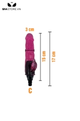 SMT264 - Máy làm tình cầm tay đường kính 12-13cm làm bằng nhựa