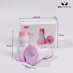 SMT1825 - Máy hút núm vú hình bông hoa có 12 chế độ rung dài 7cm