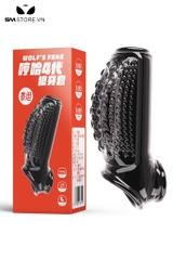 SMT517 - Bao cao su đôn dên mai rùa nhiều gai silicon dài 11.5 cm
