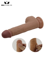 SMT1889 - Dương vật giả Pretty Love rung thụt đế hít tường dài 15.5cm