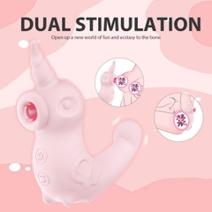 SMT2711 - Máy hút âm đạo hình con cá ngựa có 10 kiểu rung dài 108mm