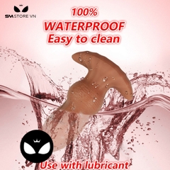 SMT2387 - Đồ chơi hậu môn đế chuôi thuyền chất liệu silicon mềm