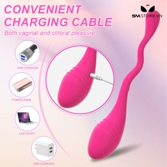 SMT2517 - Trứng rung điều khiển từ xa có 10 chế độ sạc điện