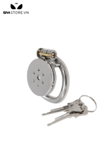 SMT576 - Khóa dương vật inox đầu tròn có khóa đường kính 45mm