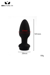 SMT1180 - Đuôi cáo cosplay có phích hậu môn silicon điều khiển từ xa