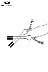 SMT1556 - Kẹp âm vật và núm vú thiết kế 3 đầu gắn 3 chuông