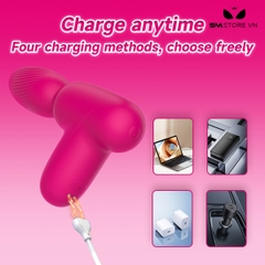 SMT2607 - Máy rung ngụy trang hình cái khoan hồng có 11 chế độ