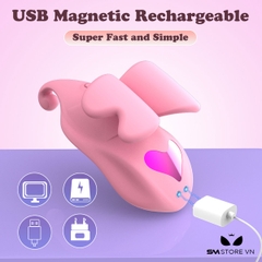 SMT2368 - Máy rung ngón tay hình con bướm có 9 chế độ dài 8cm