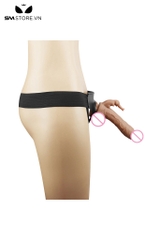 SMT1642 - Dương vật giả silicon liền quần thiết kế 2 nhánh con voi